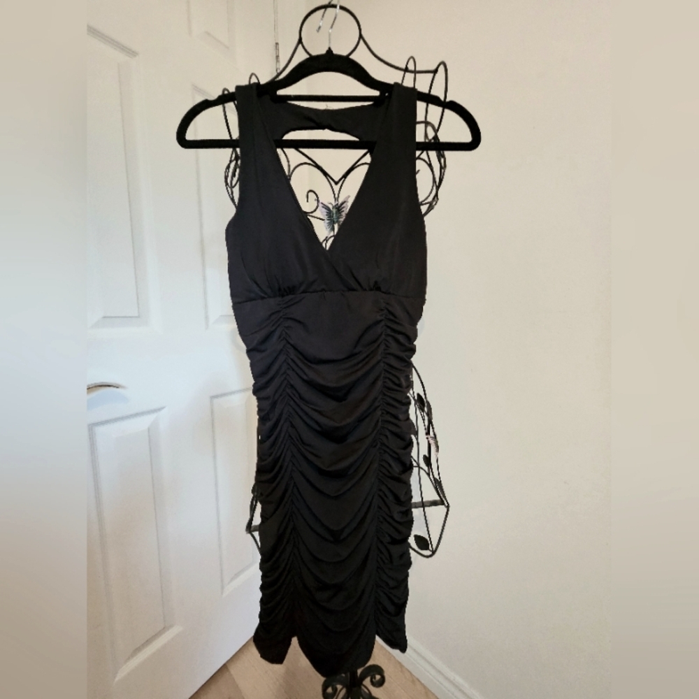 Mini Ruched Dress‎